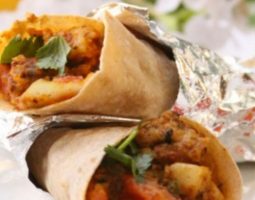 Paneer Tikka Wrap