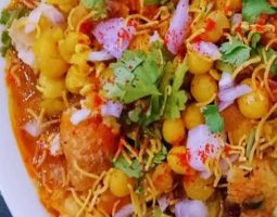 Vegetable Samosa Chat | Indian Delight