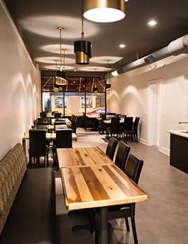 Interior Panoramic View of Indian Delight